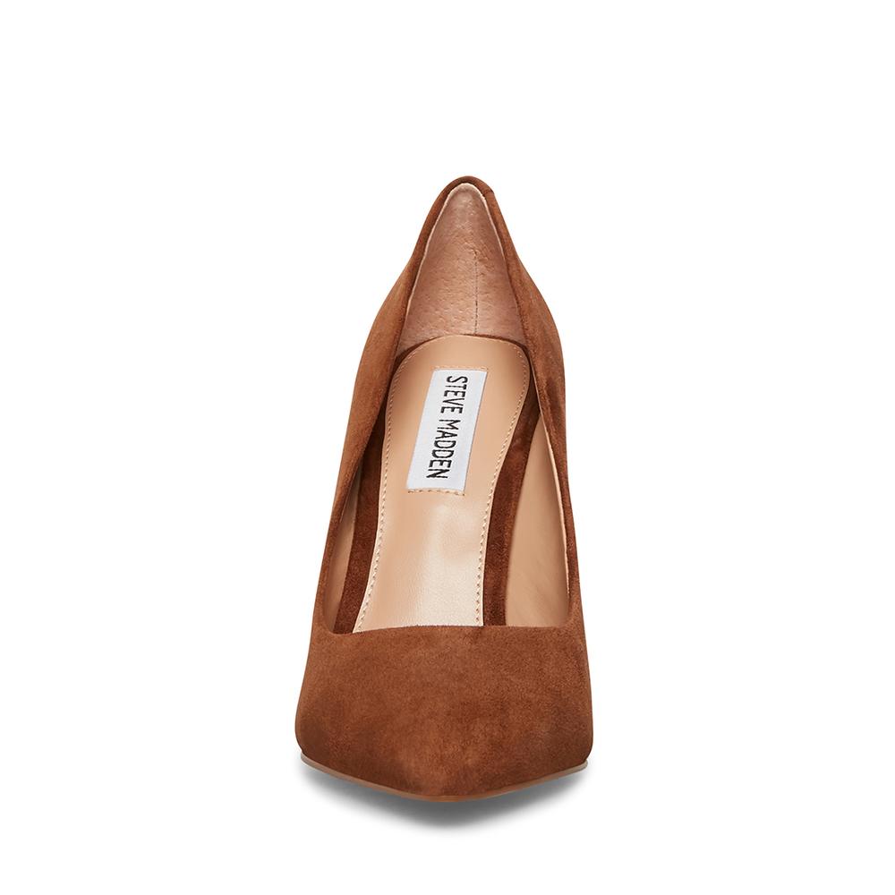 Steve Madden Women VALA BROWN SUEDE