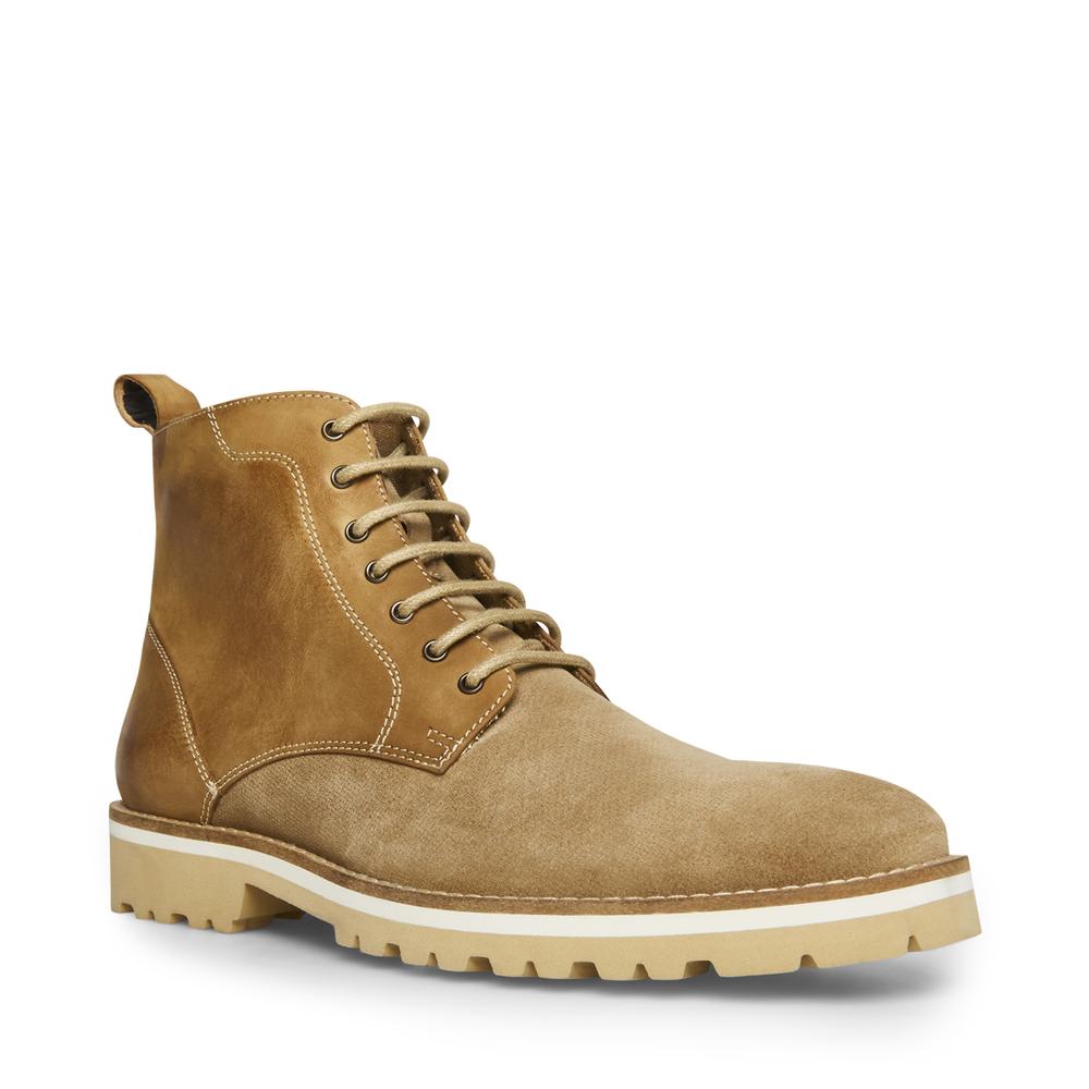 Steve Madden Men KAMRYN KHAKI SUEDE