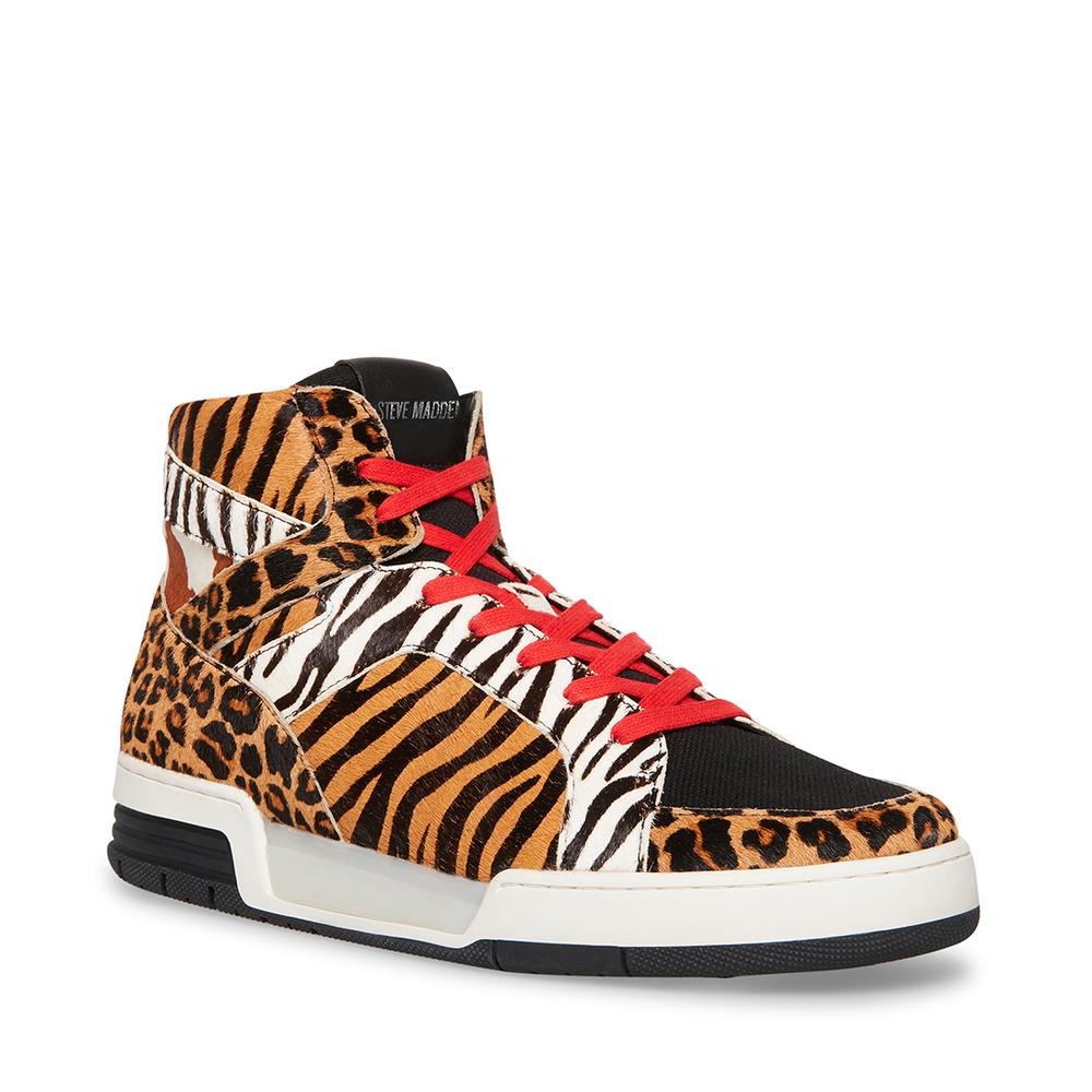 Steve Madden Men RAJAH LEOPARD MULTI