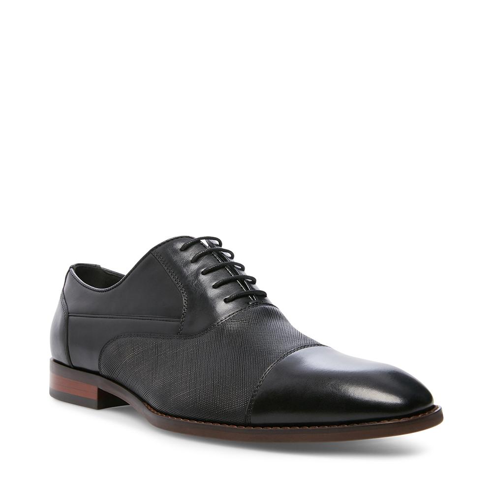 Steve Madden Men PROCTOR BLACK LEATHER