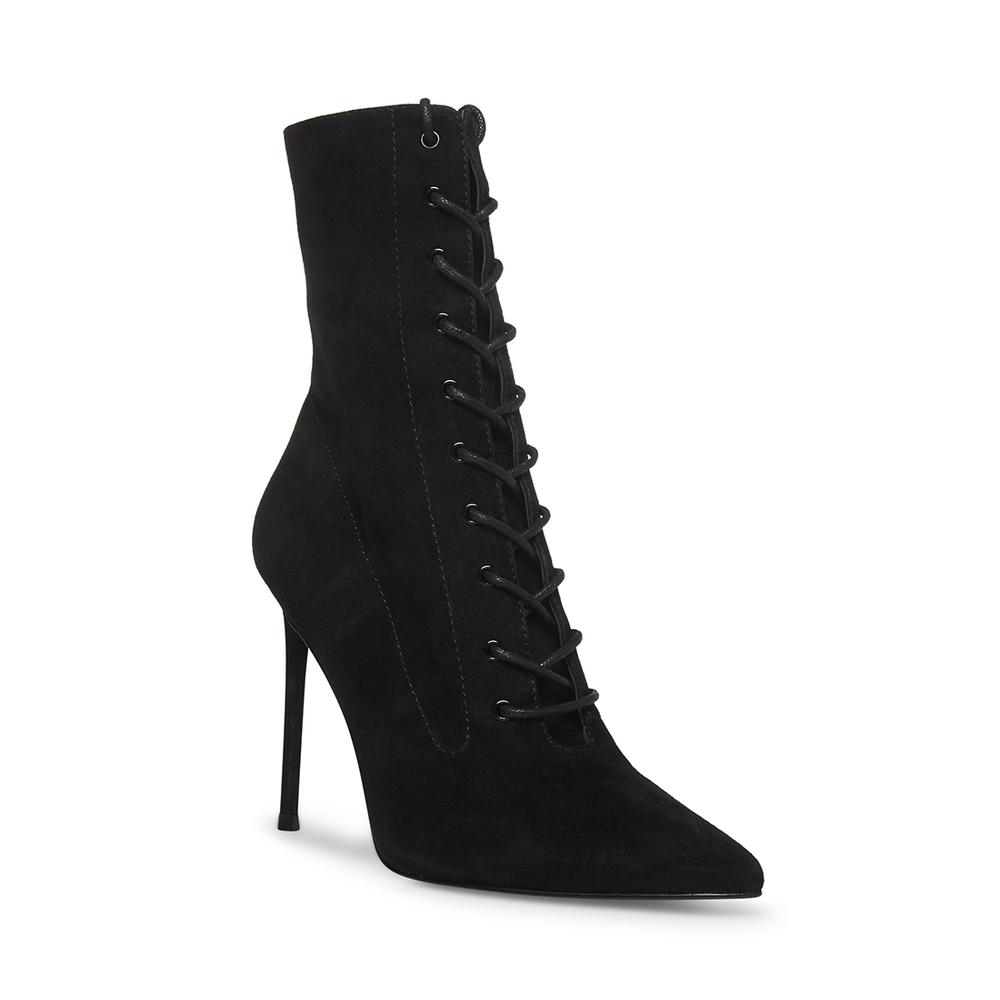 Steve Madden Women VALENCY BLACK SUEDE