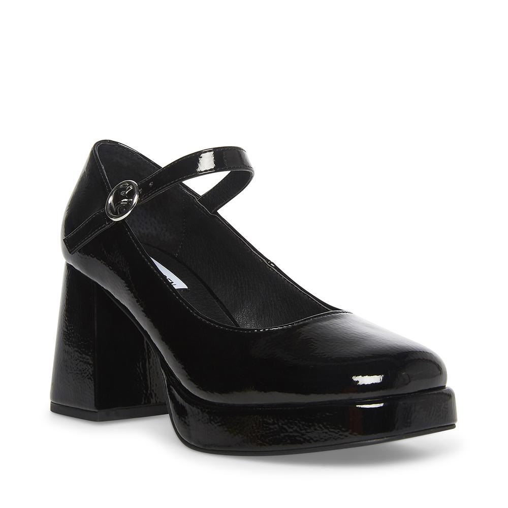 Steve Madden Women MINGLE BLACK PATENT