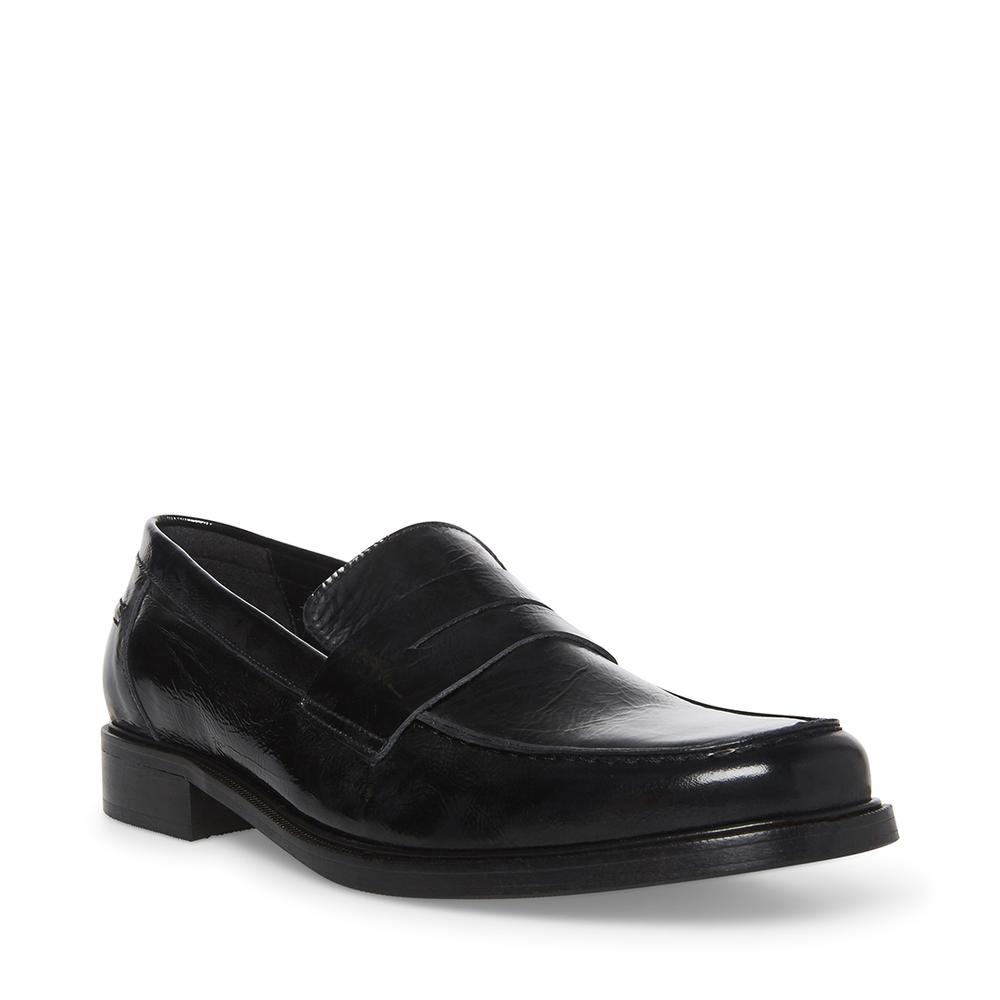 Steve Madden Men BROOKLINE BLACK PATENT