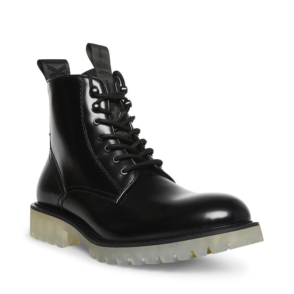 Steve Madden Men BERLIN BLACK LEATHER