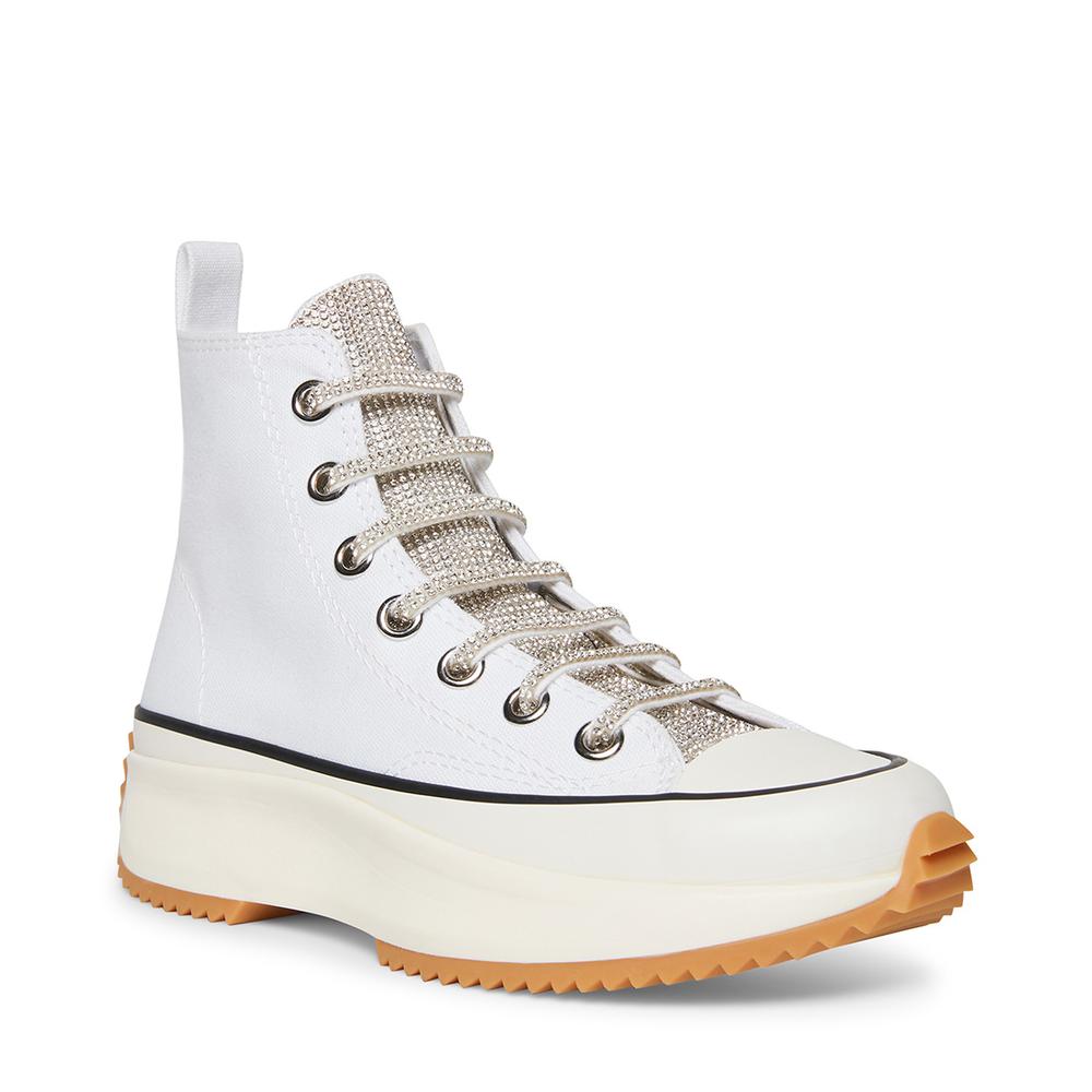 Steve Madden Women SHARK WHITE MULTI