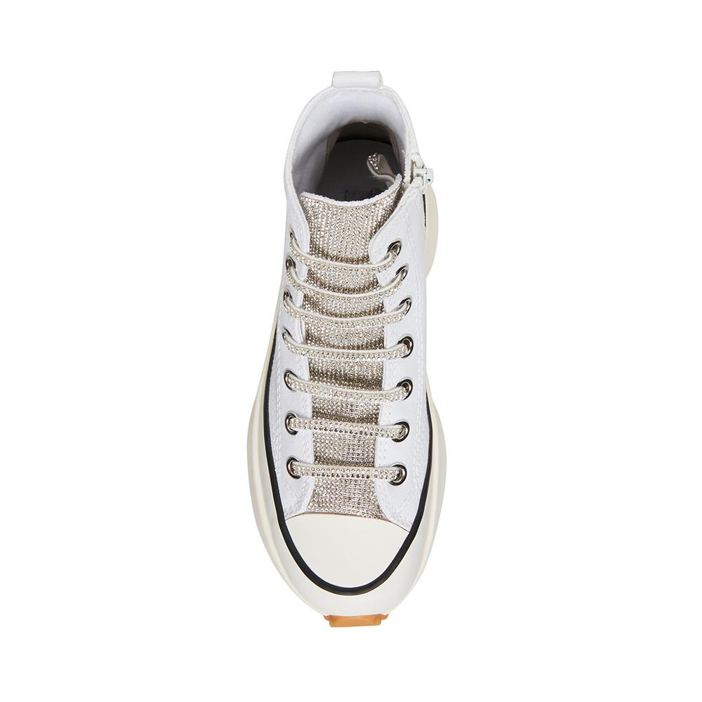 Steve Madden Women SHARK WHITE MULTI