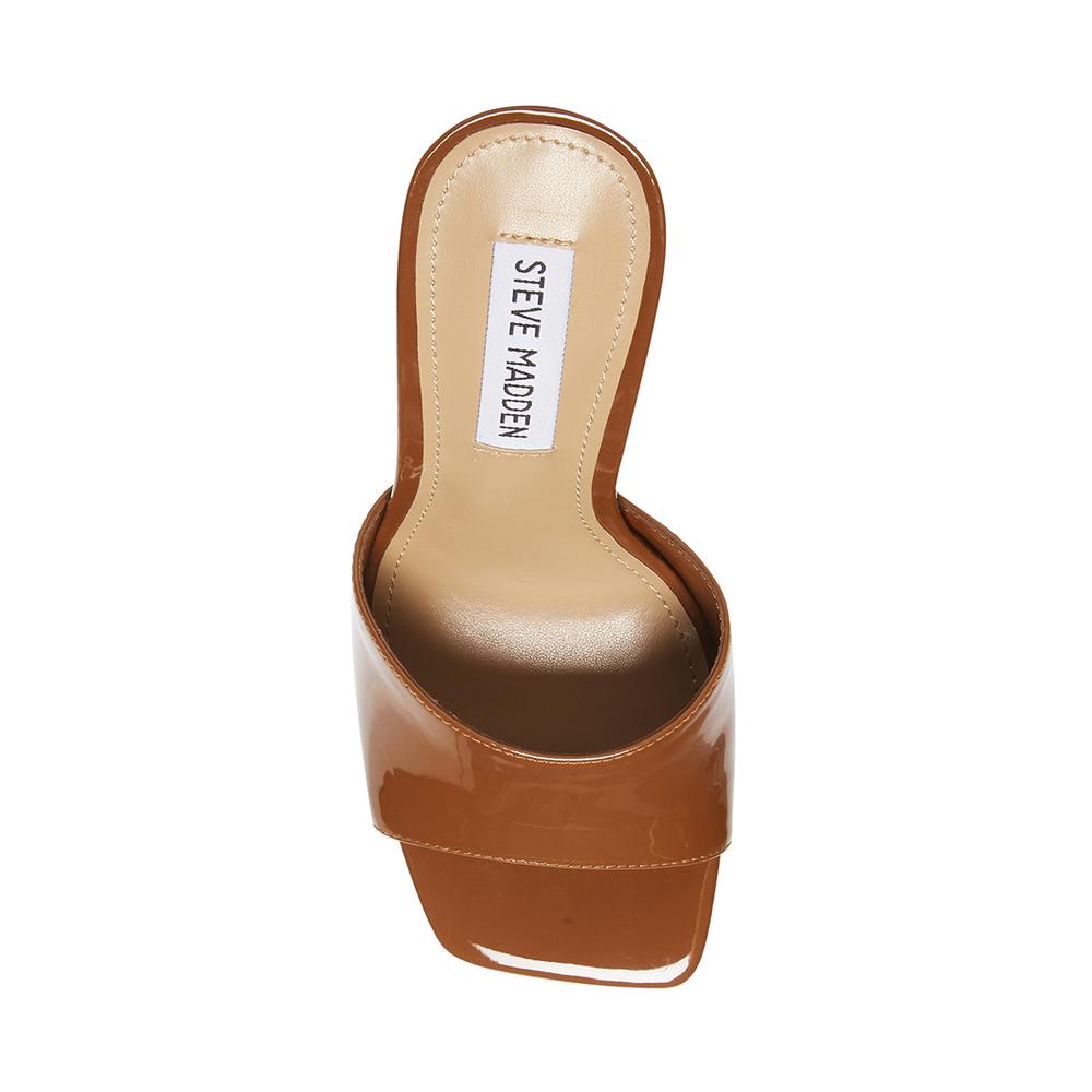 Steve Madden Women SIGNAL COGNAC PATENT