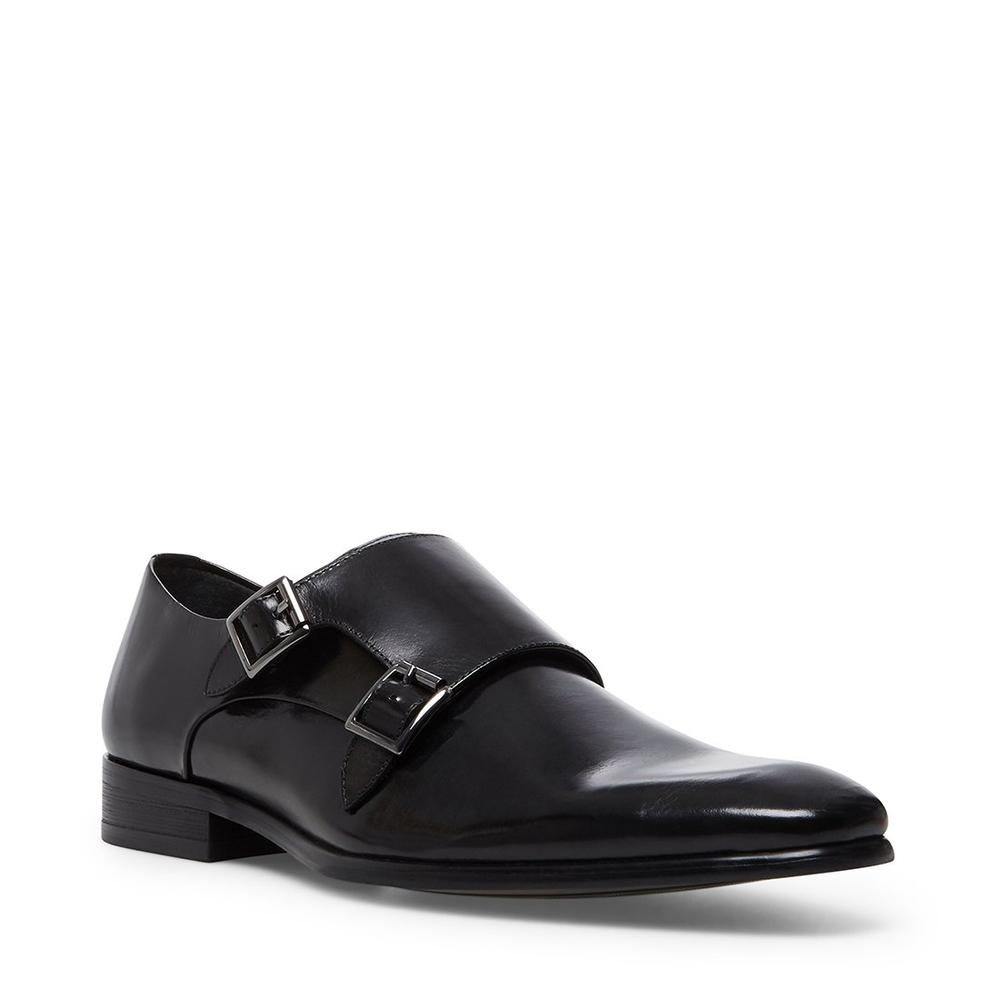 Steve Madden Men BEAUMONT BLACK LEATHER