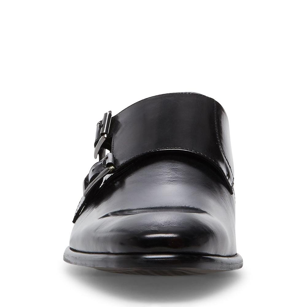 Steve Madden Men BEAUMONT BLACK LEATHER