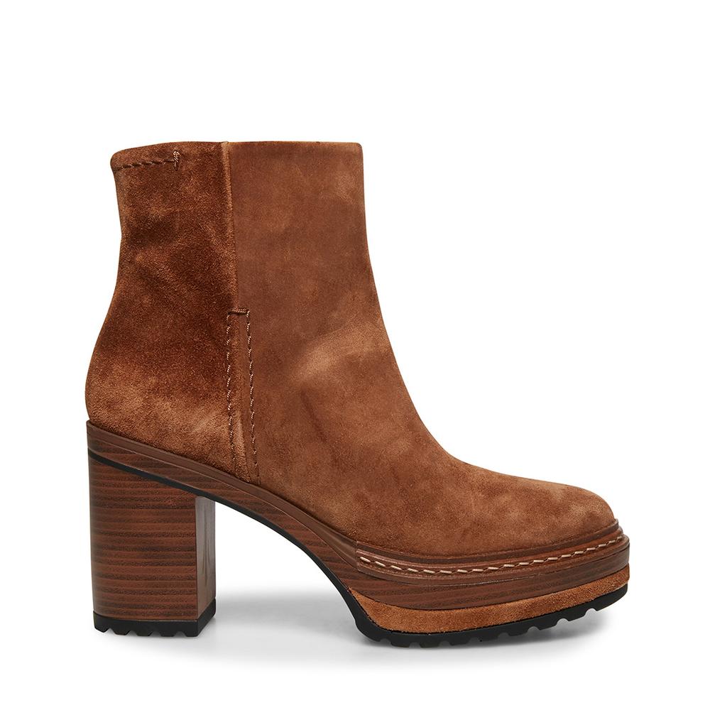 Steve Madden Women SHANIYA BROWN SUEDE - Click Image to Close