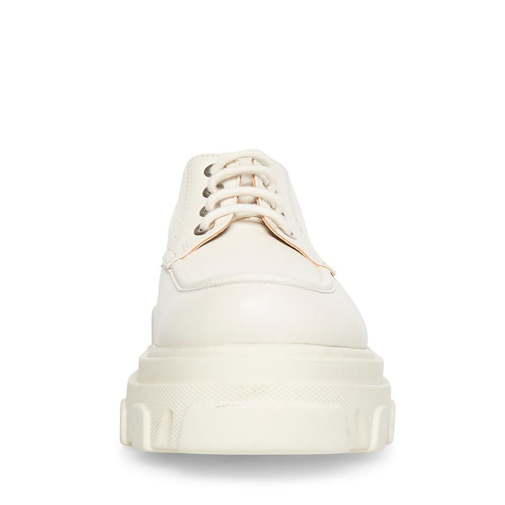 Steve Madden Women HELGA WHITE LEATHER