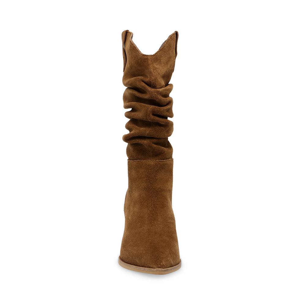 Steve Madden Women TEXANA CHESTNUT SUEDE