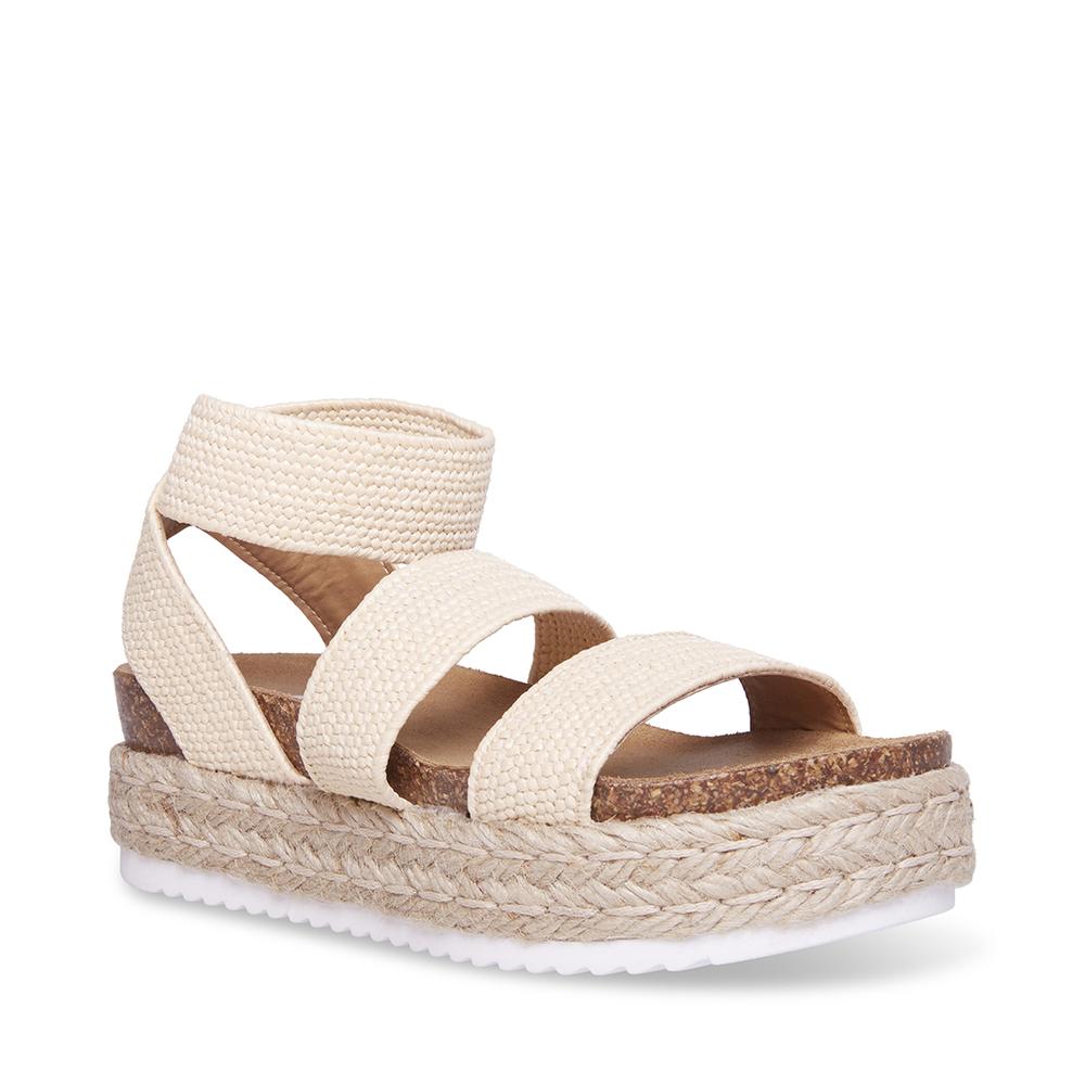 Steve Madden Women KIMMIE NATURAL RAFFIA