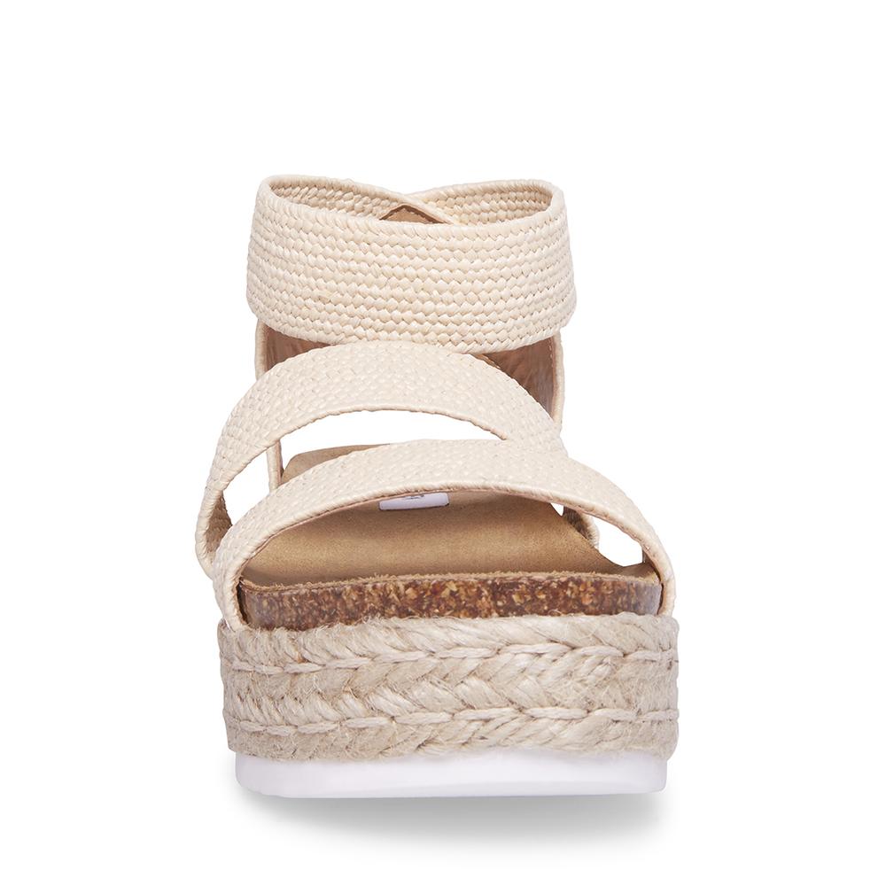 Steve Madden Women KIMMIE NATURAL RAFFIA