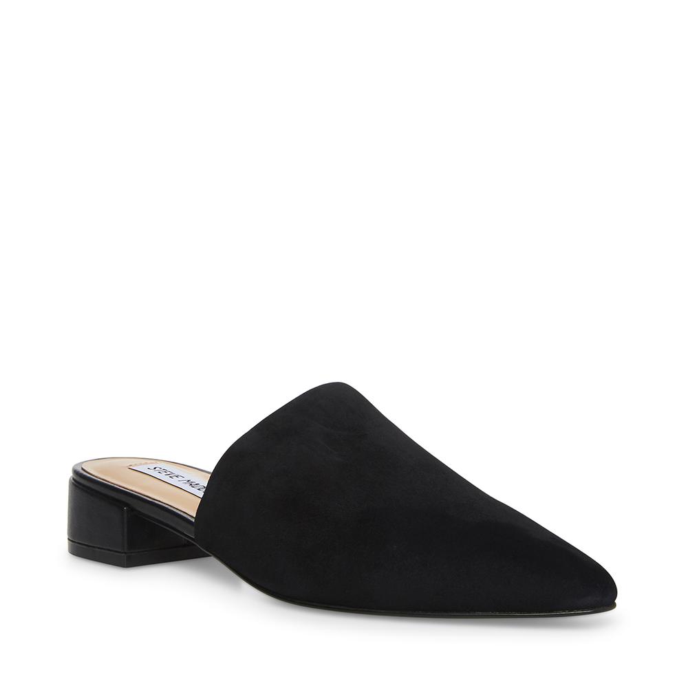 Steve Madden Women LYRA BLACK SUEDE