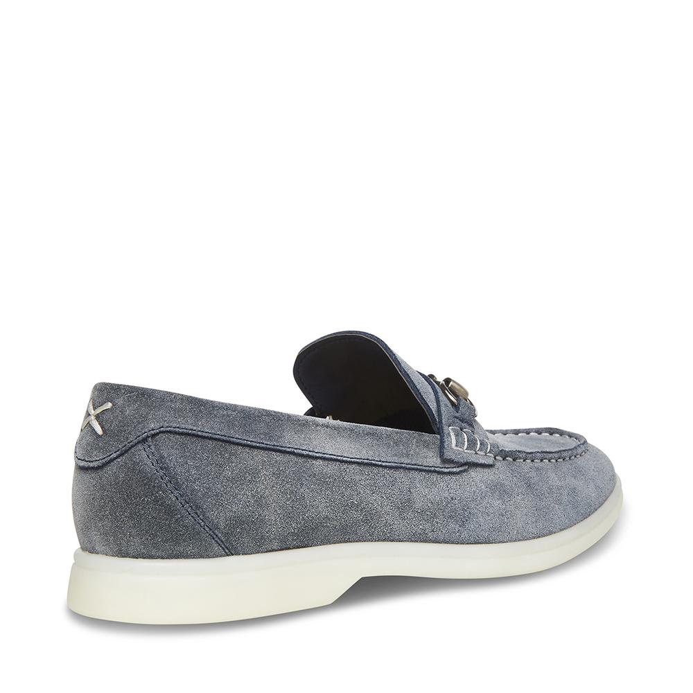 Steve Madden Men KELVIN BLUE SUEDE