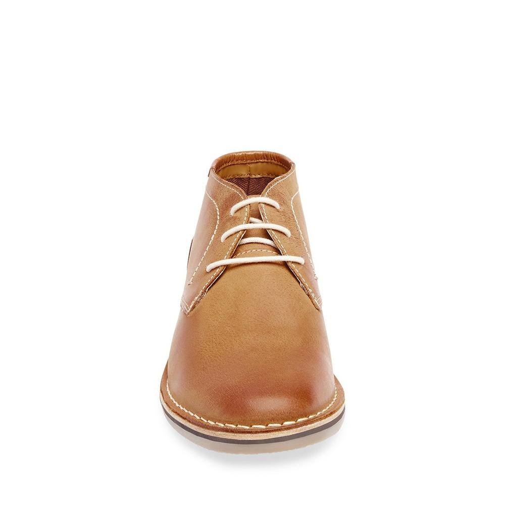 Steve Madden Men HARKEN TAN LEATHER