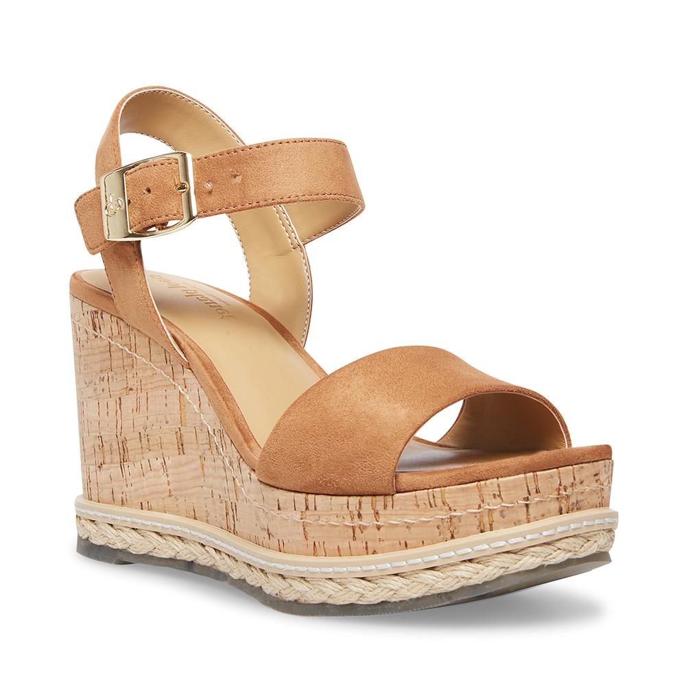 Steve Madden Women JUNEE TAN FABRIC