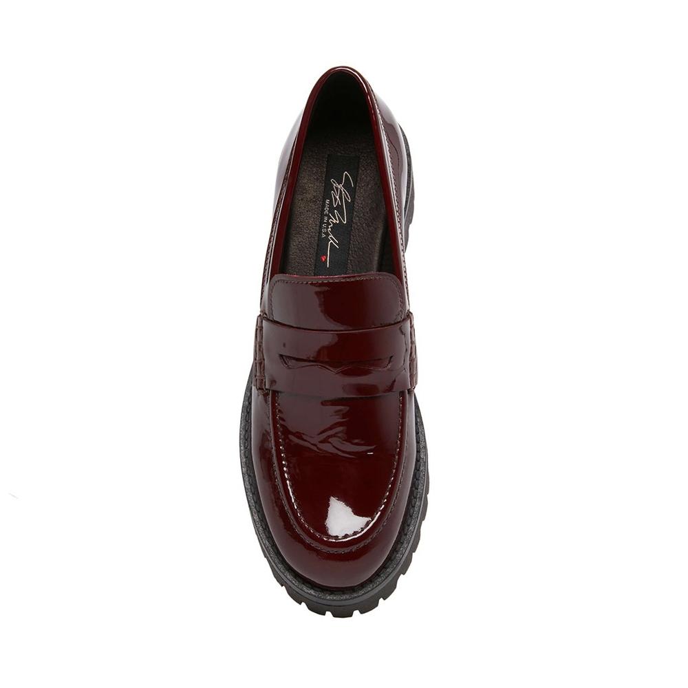 Steve Madden Women US-CLASS BURGUNDY PATENT