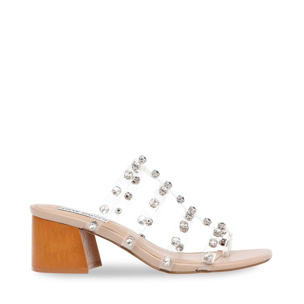 Steve Madden Women INTRICATE CLEAR - Click Image to Close