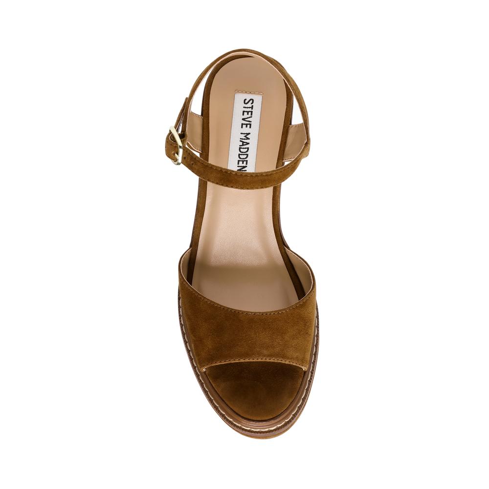 Steve Madden Women SHAKER TAN SUEDE