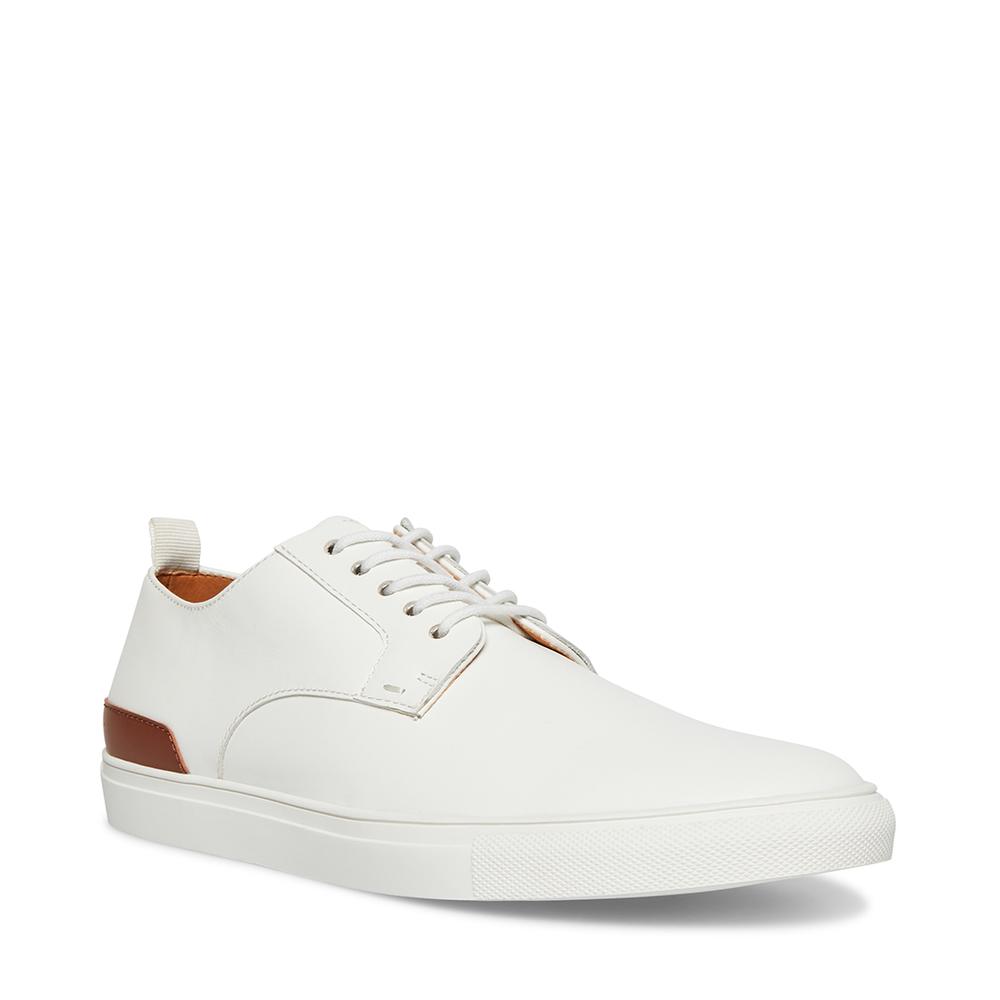 Steve Madden Men COLTT WHITE LEATHER