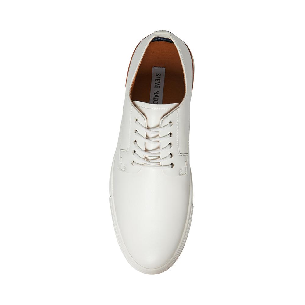 Steve Madden Men COLTT WHITE LEATHER