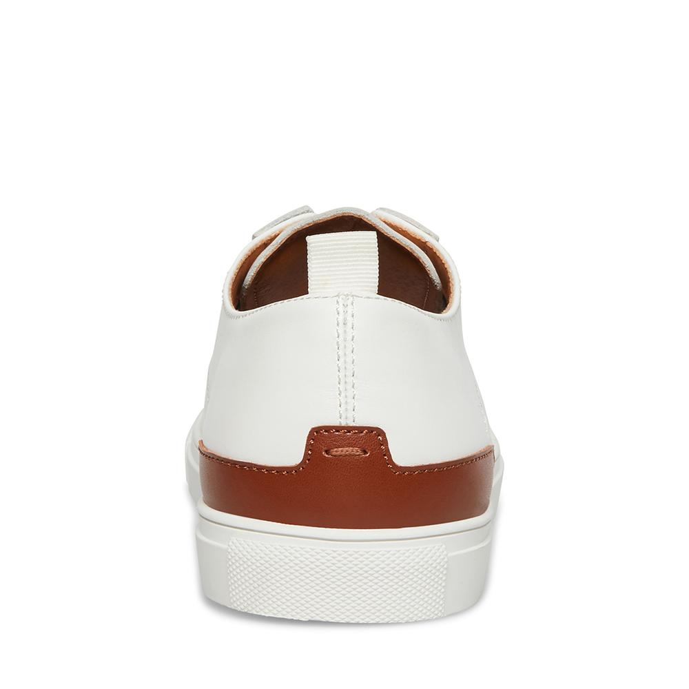 Steve Madden Men COLTT WHITE LEATHER