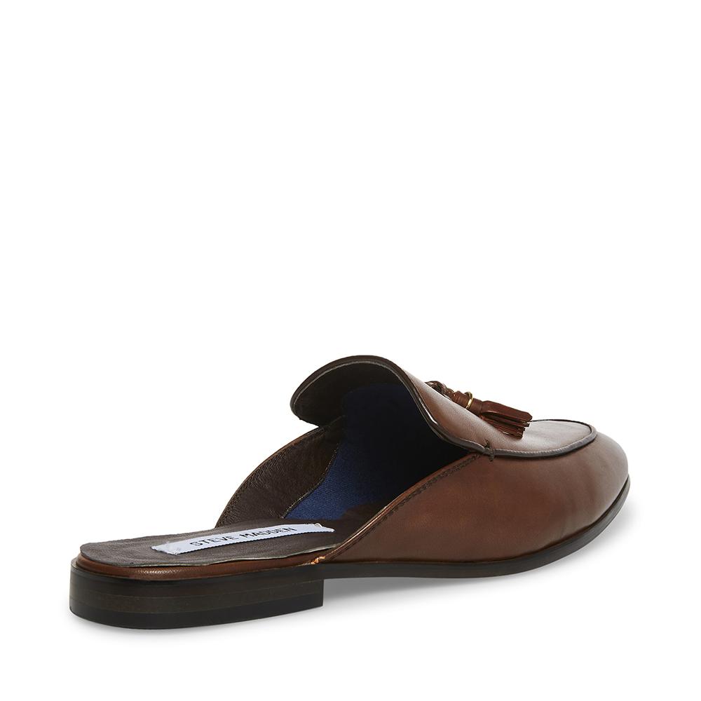 Steve Madden Men DAZLING-T BROWN LEATHER