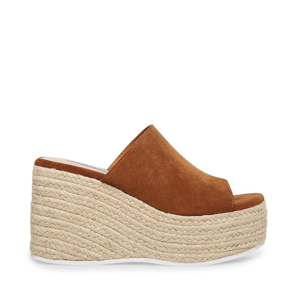 Steve Madden Women RAMPSTER RUST SUEDE - Click Image to Close