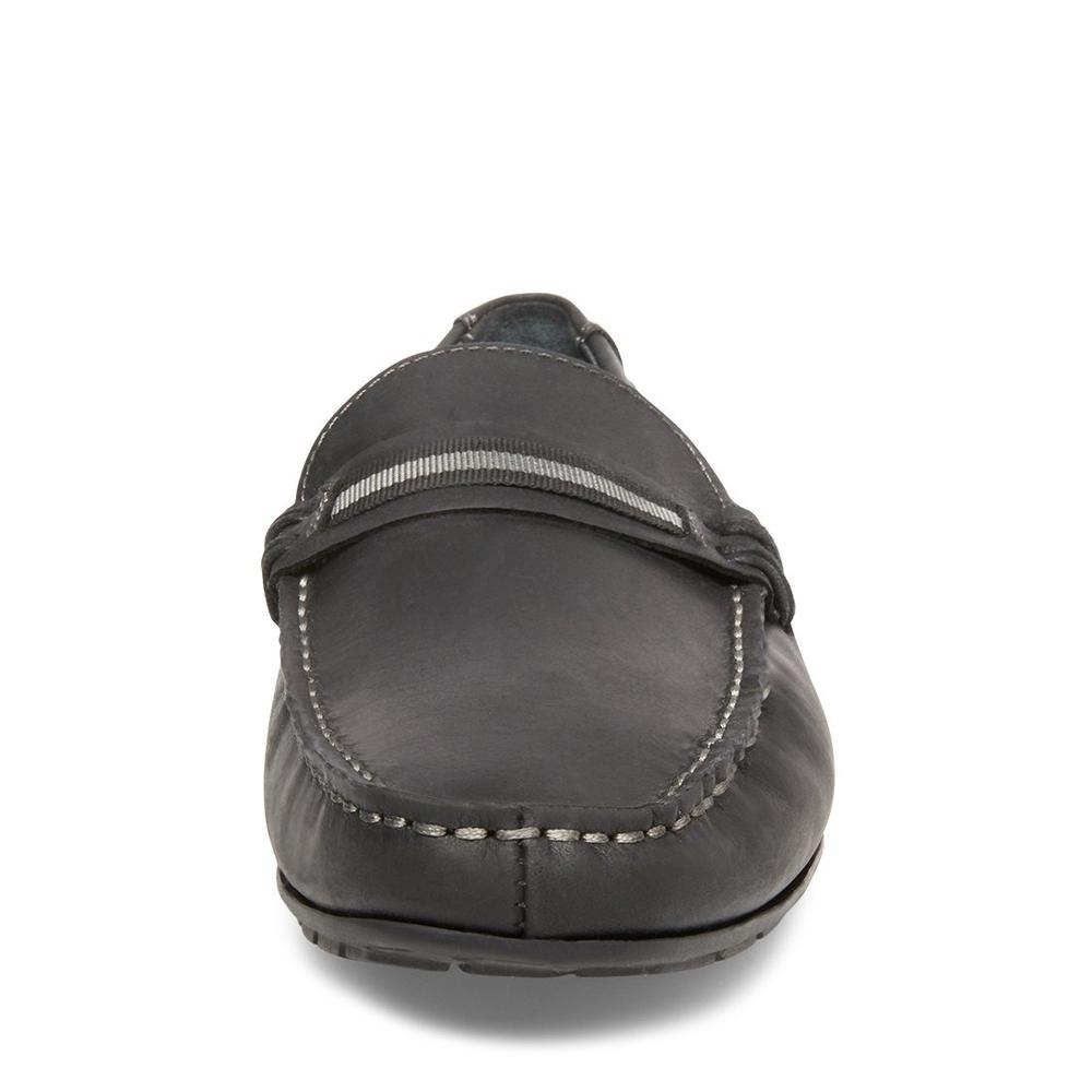 Steve Madden Men GRAB BLACK LEATHER