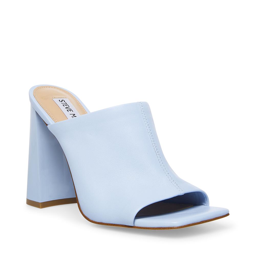 Steve Madden Women LEXIA BLUE LEATHER