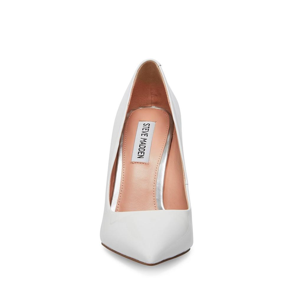 Steve Madden Women VALA WHITE PATENT