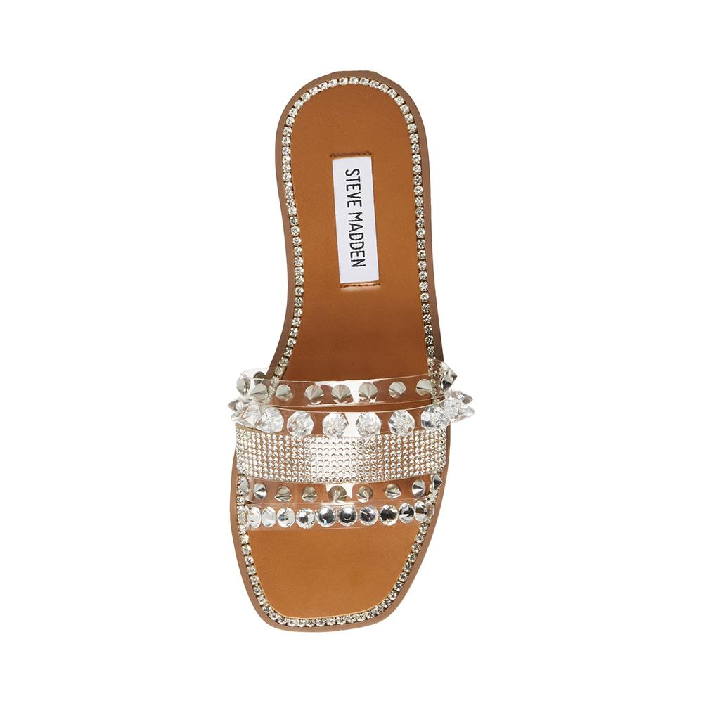 Steve Madden Women LEANDRA CLEAR