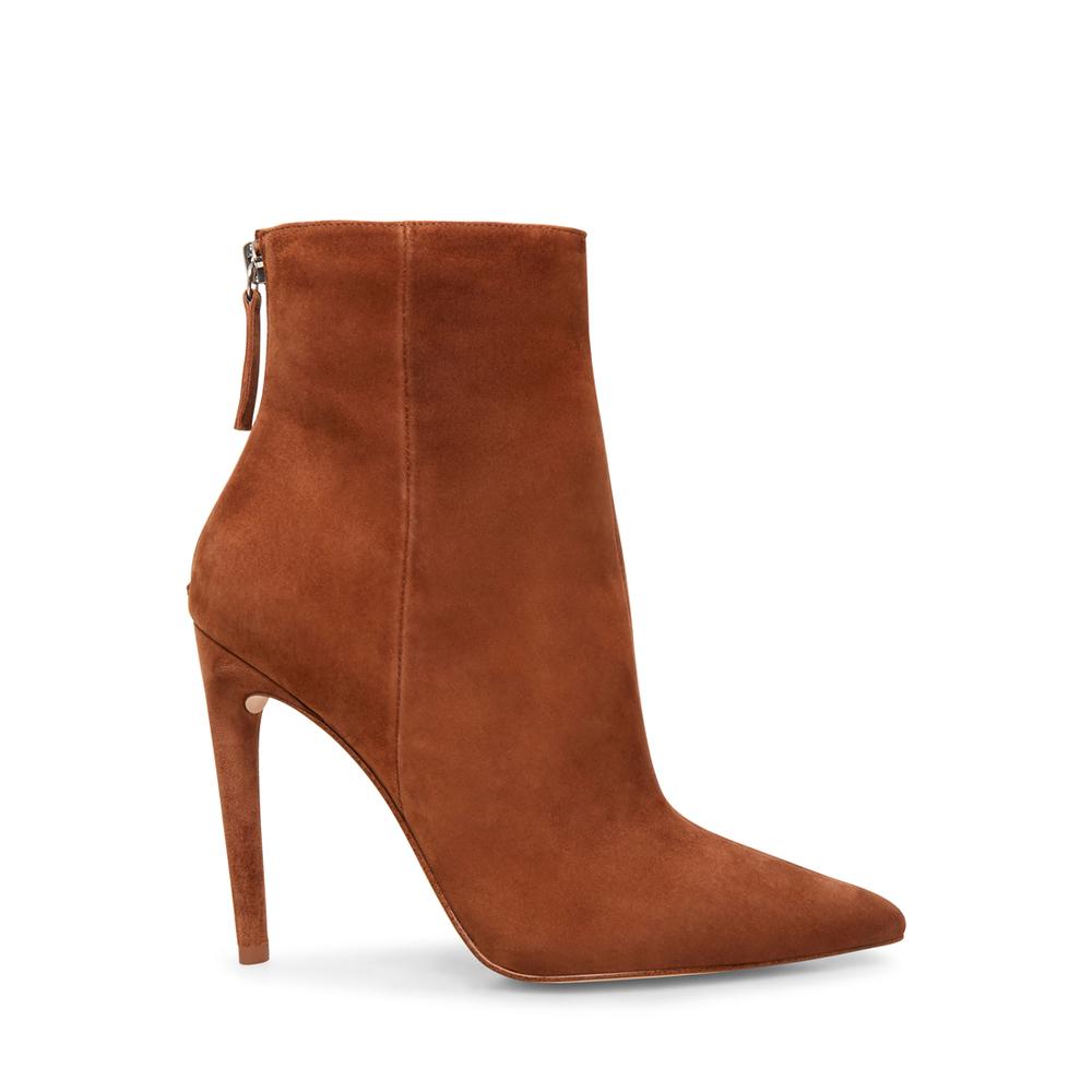 Steve Madden Women HALENA CHESTNUT SUEDE - Click Image to Close