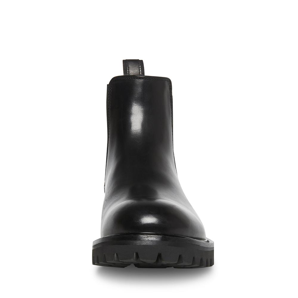 Steve Madden Men BASHH BLACK LEATHER