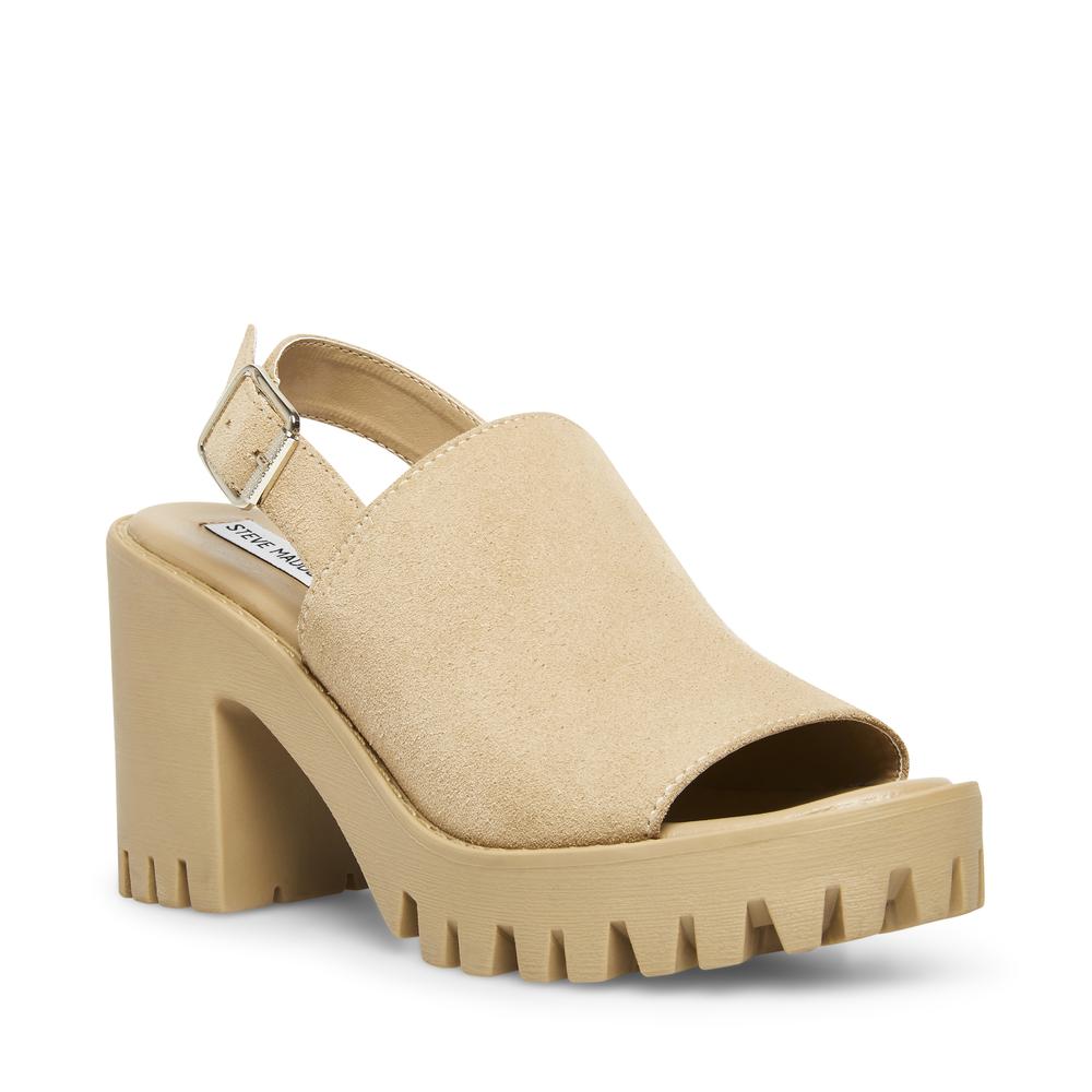 Steve Madden Women SUNNYSIDE SAND SUEDE